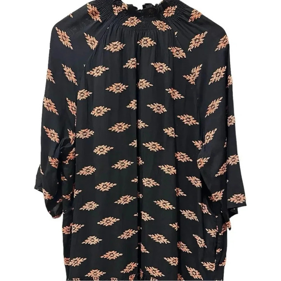 Rhode Marika Mini Tent Dress in Ikat Clip Jacquard - Picture 5 of 15